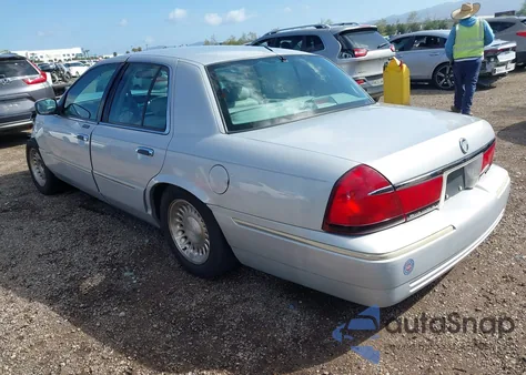 1999 Mercury Grand Marquis Ls z USA, uszkodzony, nr VIN 2MEFM75W9XX606542
